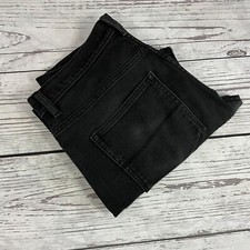 Marks  Spencer Slim Jeans Men's Size 34 W35 L30 Black Zip Fly Stretch