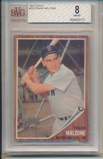 1962 Topps Frank Malzone (#225) BVG8 BVG