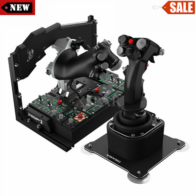 WINWING Orion2 HOTAS16 Flight Simulator 16EX Metal Joystick Grip with Shaker Kit