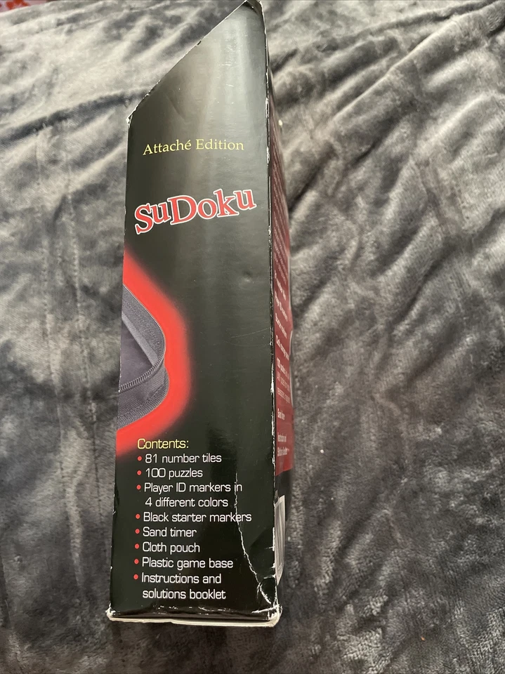 Pressman Sudoku Attache Edition New - Image 4 of 4