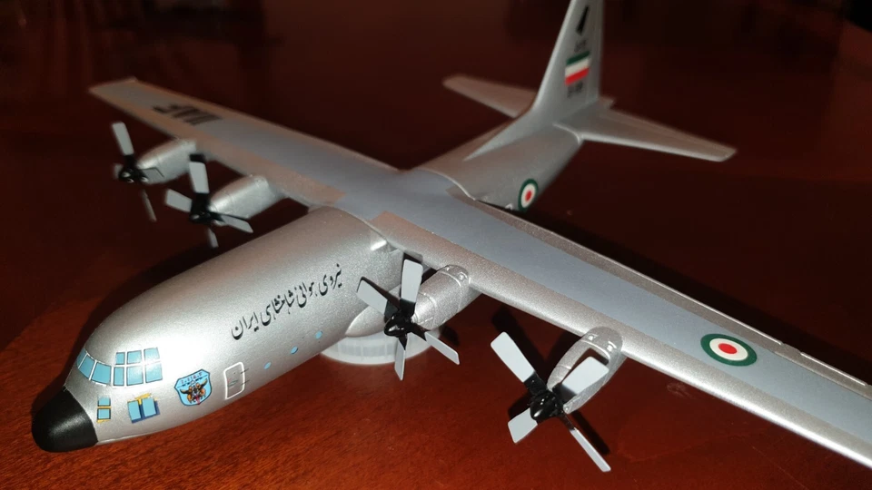 Imperial Iranian Air Force C-130 Hercules  (Code 3) - Diecast metal - Image 3 of 4