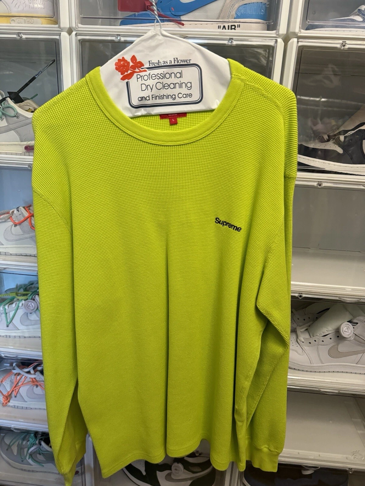 Pull gaufré suprême Tokyo Japon vert Jinnan