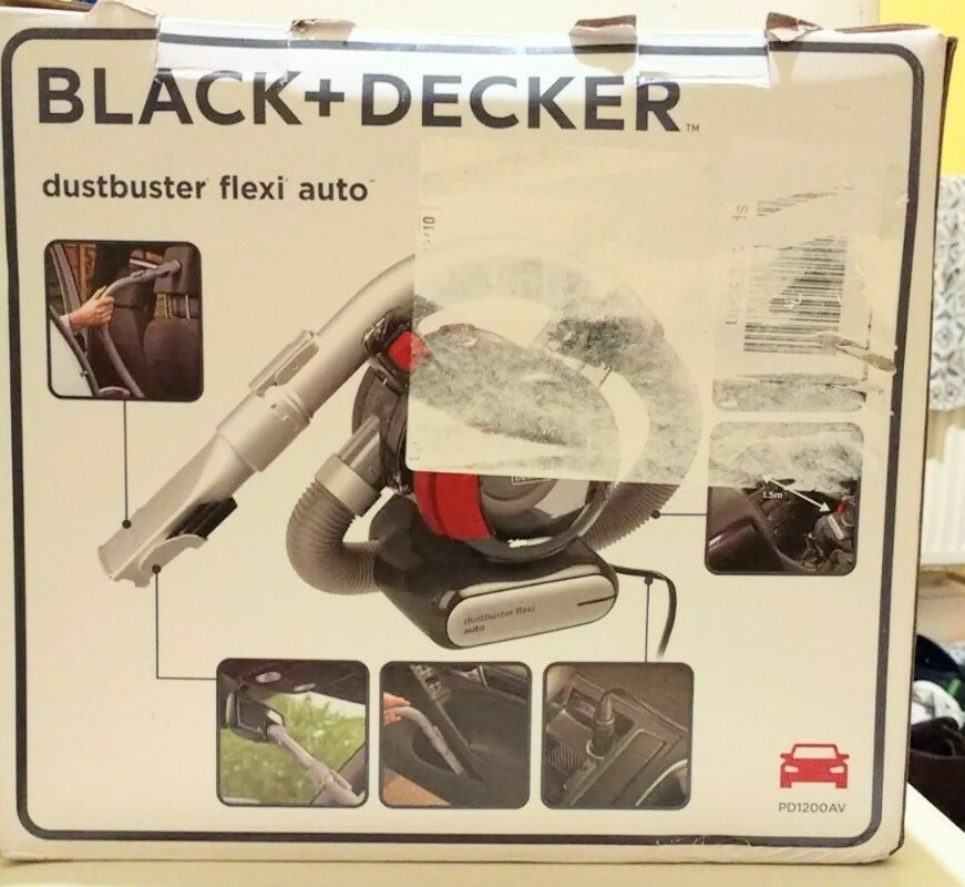 BLACK+DECKER PD1200AVXJ Canister/Cylinder Vacuum Cleaner Red/Grey