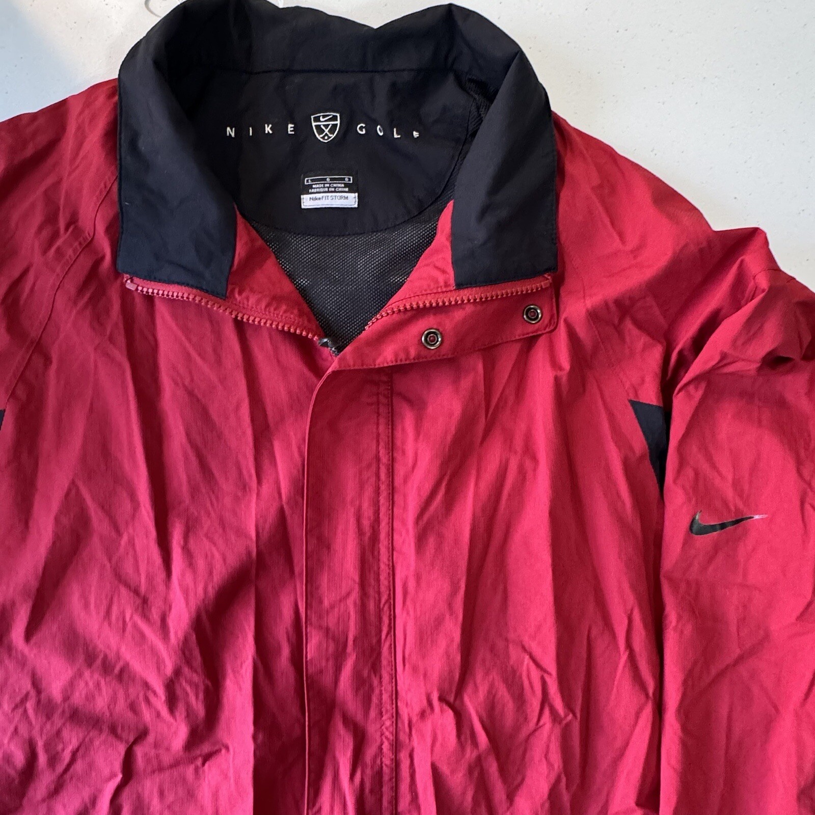 SACAI X NIKE Pantalone plissettato verde oliva uomo 34x30 nonno core ufficio Van Heu