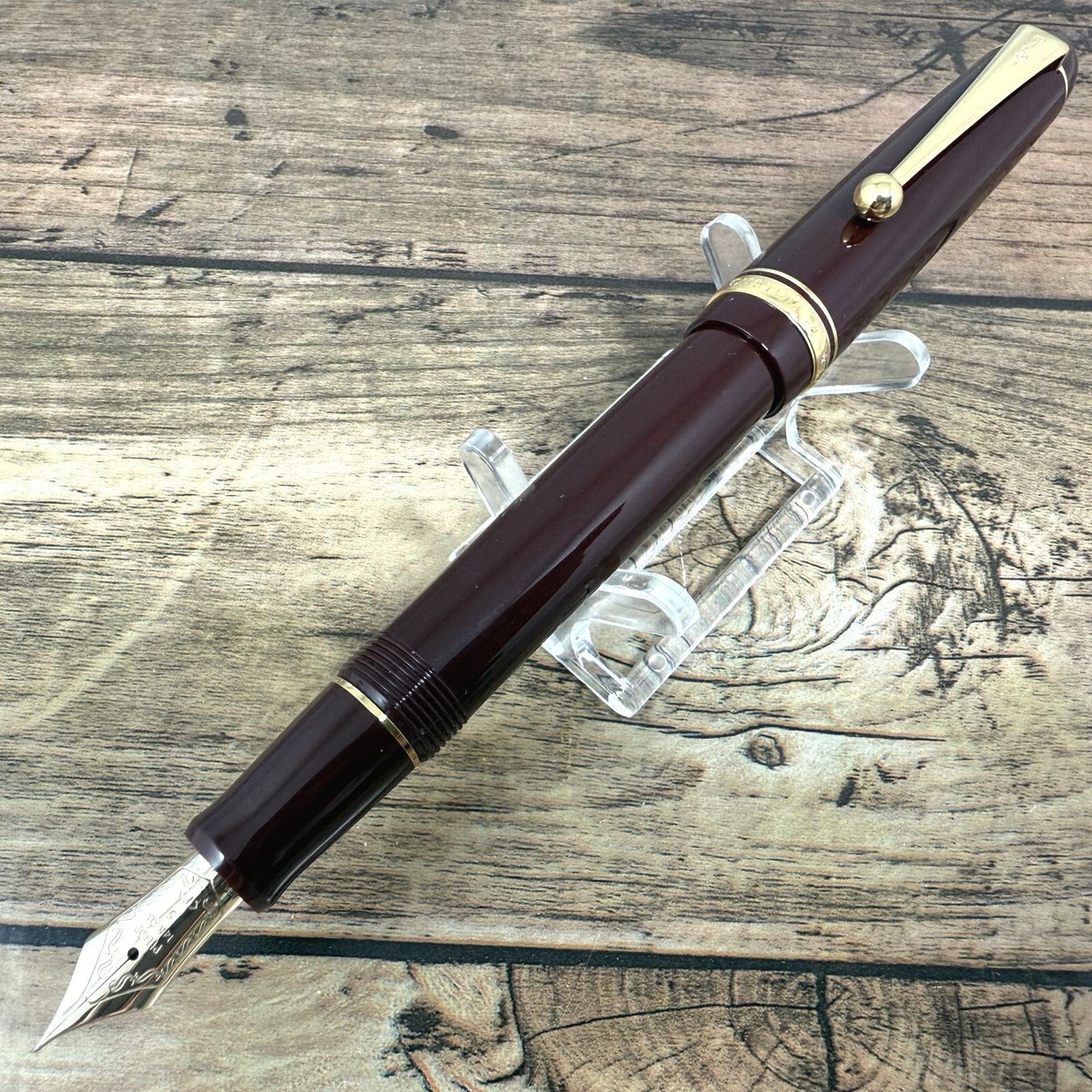 PILOT 万年筆 CUSTOM74 14K585 PILOT CUSTOM74 14k-585 GOLD NIB:F FOUNTAIN PEN VINTAGE JAPAN