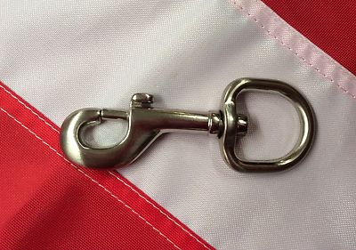 Stainless Steel swivel snap clip scuba diving equipment camping gear item #10