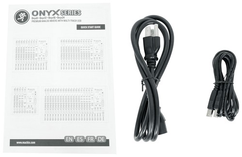 Mackie ONYX8 8-Channel Mixer w/ USB/3-Band EQ+Bluetooth+Headphones+XLR Cables - Picture 6 of 12
