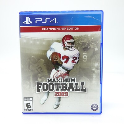 Doug Flutie's Maximum Football 2019 [ Championship Edition ] CIB Tested