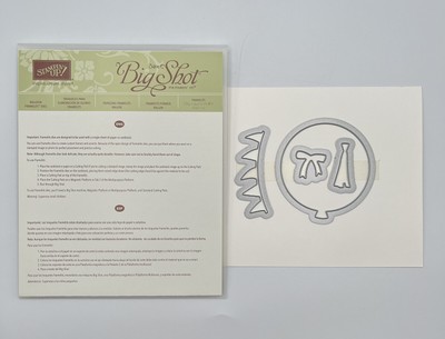 Sizzix Big Shot For Stampin Up! Ballon Framelits Dies 137362