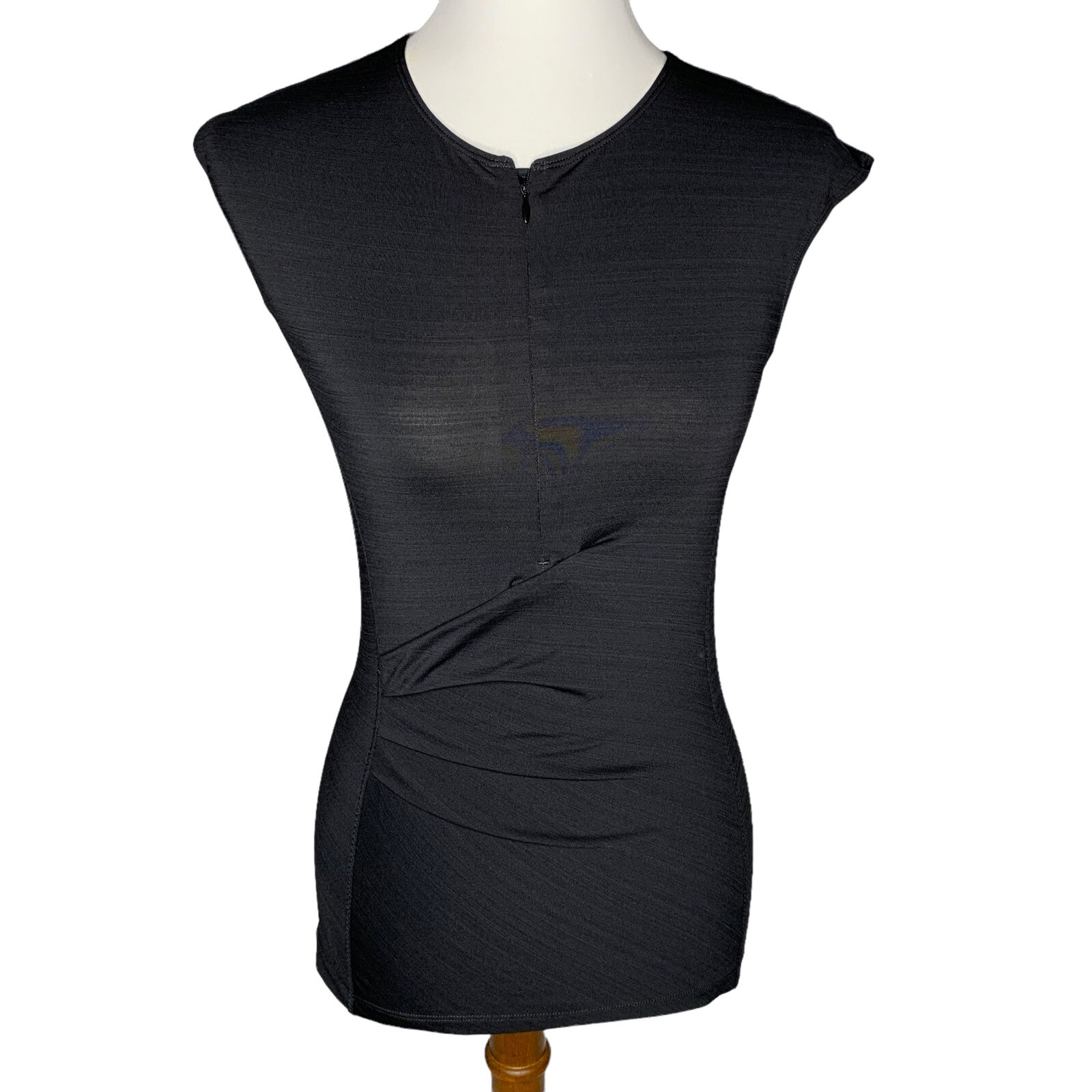 Athleta Pacifica Rash Guard Ruched 1/2 Zip Top Size X… Gem