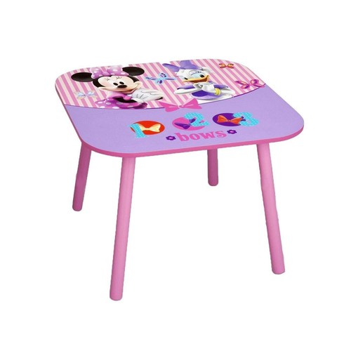Disney Minnie Mouse Kids Table and 2 Chairs Set Ideal for Arts & Crafts & More - Picture 2 of 5