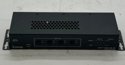 Extron DTP T SW4 HD 4K Four Input HDMI Switcher w/ rack ears