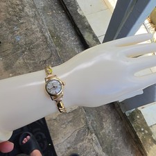 Vintage OMEGA Ladymatic watch S5268 14K Gold Filled swiss 1956 14