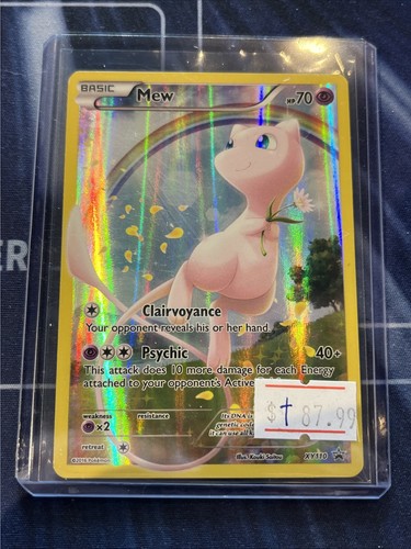 Pokemon TCG Mythical Collection Mew Black Star Promo Card #XY110 LP