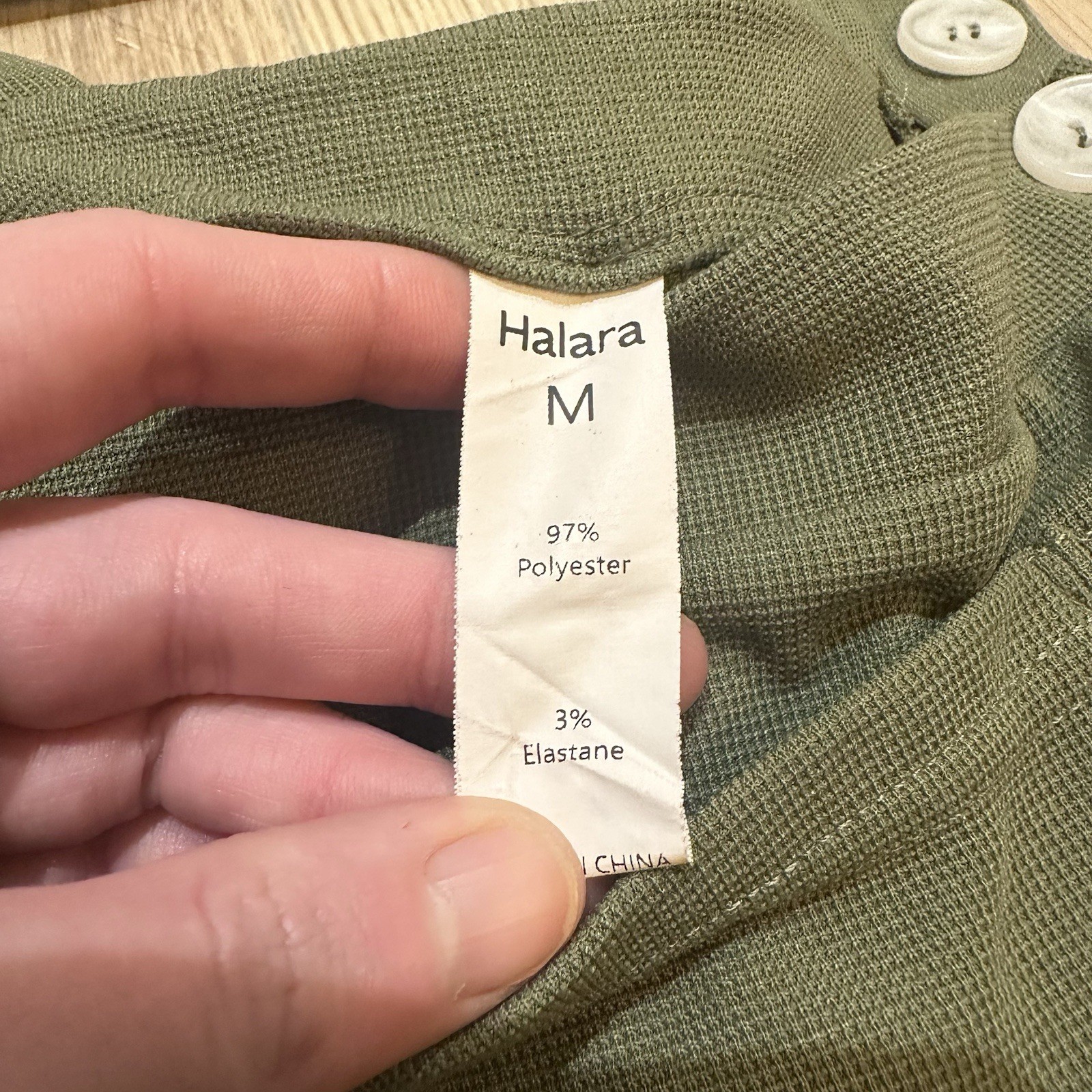 Halara Adjustable Strap Button Overalls Wide Leg … - image 6