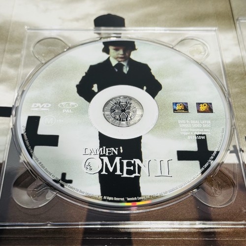 The Omen Trilogy 25th Anniversary Edition DVD Box Set PAL Region 4 Free Postage - Picture 11 of 21