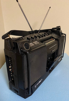 National MAC RS-4250 FM/AM STEREO CASSETTE RECODER ST-5 Boombox