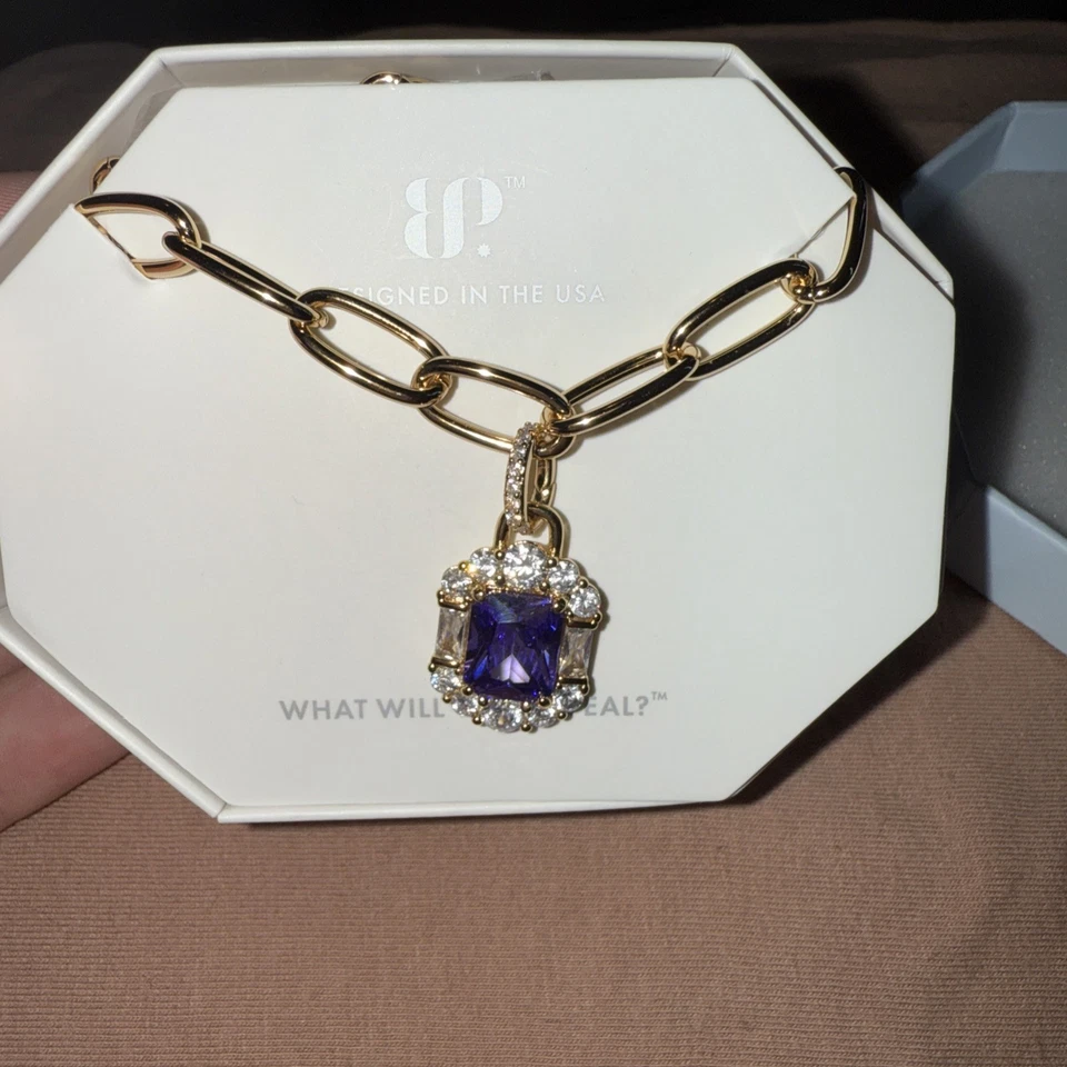 Collar Bomb Party OG NK59516 "Golden Hour Bliss" Topacio Púrpura Foto 2 de 4