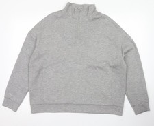 Womens UK Size M V by Very Grey Pullover Sweatshirt