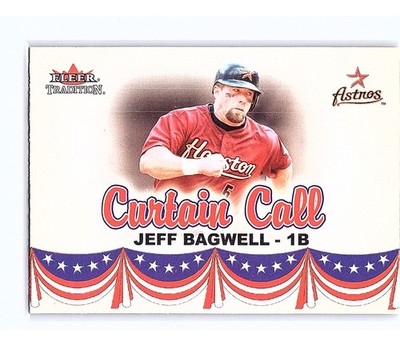 2002 Fleer Tradition Curtain Call Jeff Bagwell #U378