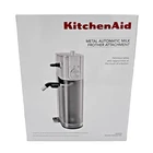 KitchenAid KESMK5SX Metal Automatic Milk Frother Attachment NIB Stainless