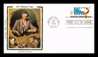 DR JIM STAMPS US COVER INTERNATIONAL WOMEN'S YEAR FDC COLORANO SILK CACHET