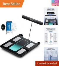 Smart Scale for Body Weight & Fat, 8-Electrode Full-Body Composition Scale wi...