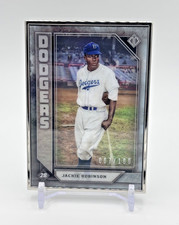 Jackie Robinson /100 - 2019 Topps Transcendent Icons Base Metal Frame Card