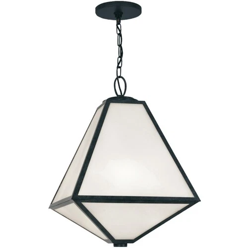 Crystorama GLA-9705-OP-BC Glacier Outdoor Pendant or Chandeller Black Charcoal - Picture 1 of 10