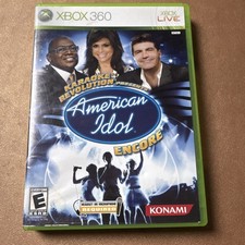 Konami Karaoke Revolution American Idol Encore Xbox 360 2008 NTSC-U/C Manual