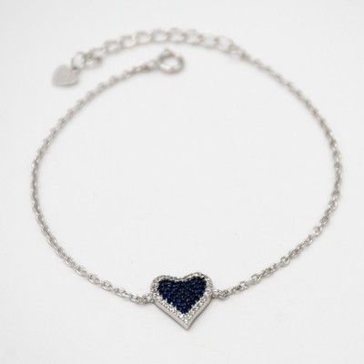 Damen Armband Chimera 925 Silber Herz aus Zirkonia L.51
