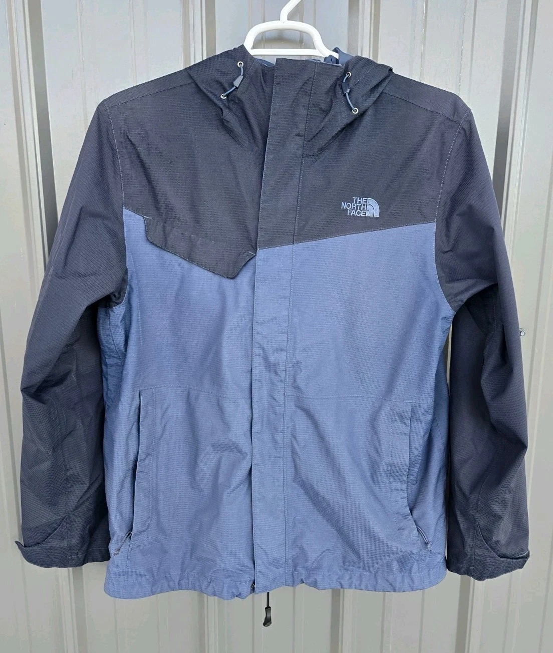 The North Face Men Blue Large Beswick Triclimate Jacket Dryvent Shell Hooded