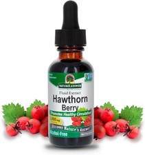 's Answer Hawthorn Berries  Promotes Healthy Circulat Funct 