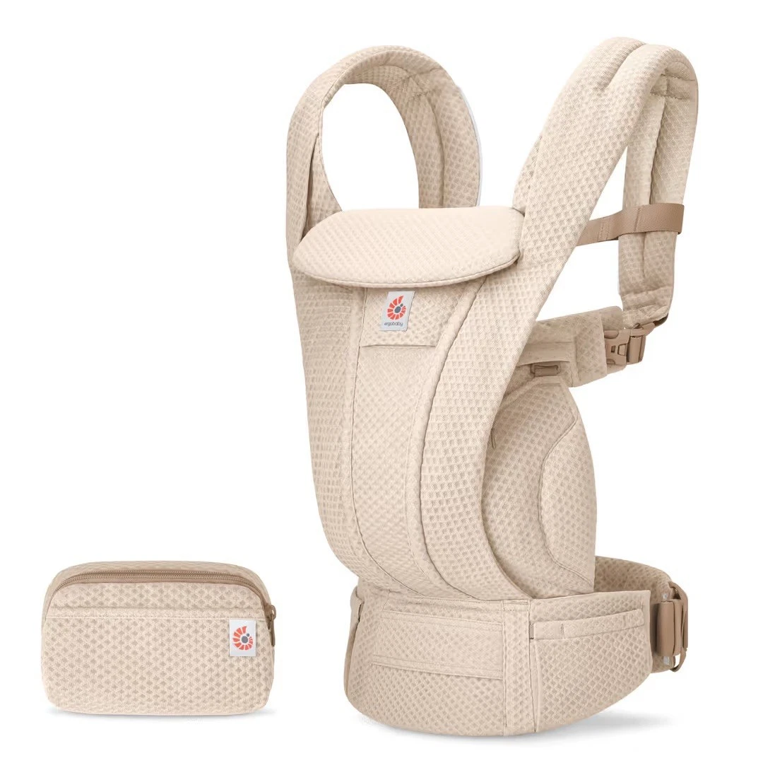 Ergobaby Omni Deluxe All-in-One Baby Carrier Ergonomic 4-Position –Natural Beige