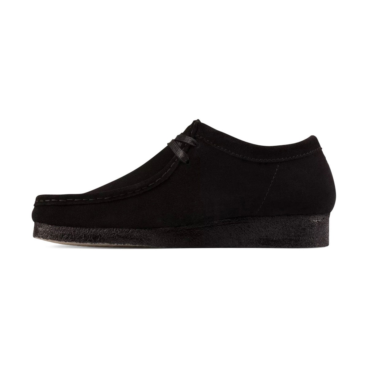 Clarks Mens Wallabee Black Suede - 26155519 Черная замша размер 85 29490₽