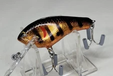 Vintage Bagley’s Killer-B2 “KB2” Lure, Tuff Color “Gold/Copper Foil Shad” Read.