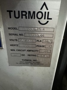 TURMOIL OC-75R  CLOSED LOOP CHILLER