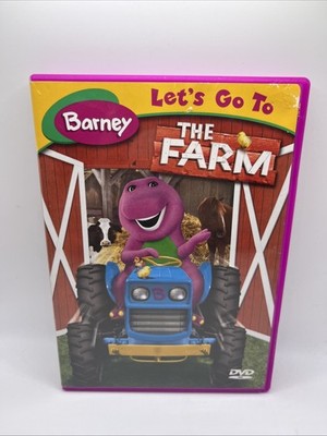 Barney - Lets Go to the Farm (DVD, 2005) Tested