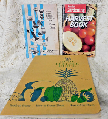 PRESERVING FOOD:  Canning and Freezing  Food Booklets (3 each)