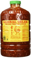 Huy Fong Sambal Oelek Chili Paste 8.5 Pound Pack Pure Chili Sauce