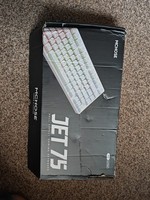 MCHOSE Jet 75 Magnetic Switch Gaming Keyboard Black Topographic Hall Effect NEW