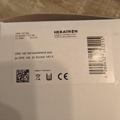 Hekatron ORS 142 Set mit 2 Rauchschaltern und Sockeln