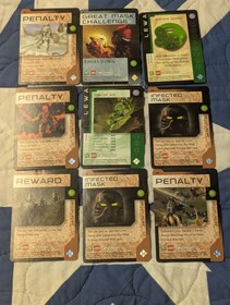 LEGO Bionicle Quest for the Masks 64 card lot