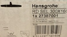 HG Raindance Select E 300 27387001 Soffione doccia cromato 11-3/4" x 6-1/4"