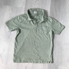 Johnnie-O Polo Shirt Boys 8 Green Youth Short Sleeve Preppy Pullover