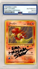 PSA Eric Stuart Signed Magmar 39 Intro Pack (Squirtle) Regular (Japanese)