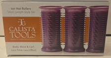 Calista Tools Ion Hot Heating Rollers Short Style Set Add Body Wave Curl To Hair