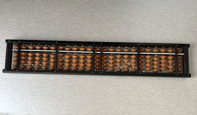 Japanese Abacus Tomoe Soroban 115 Beads 23 Rods X 5 NEW - Open