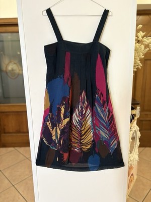 Max Mara Wochenendkleid Print Gr. 42 Mehrfarbig