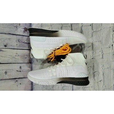 Under Armour Men’s White and Black Knit Training Sneakers Under Armour Men main image 4
